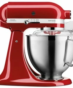 Budget ✔️ KitchenAid Artisan Küchenmaschine Empire Rot 4,8 L 5KSM185PSEER ⌛