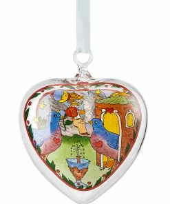 Schlussverkauf 🛒 Hutschenreuther Glas-Herz 2016 👏