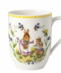 Besorgen ✨ Villeroy & Boch Villeroy & Boch Spring Awakening Becher Mit Henkel Eier Dekorieren 😍