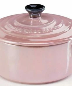 Auslauf 🔥 Le Creuset Mini Cocotte Metallics Chiffon Pink 🔔