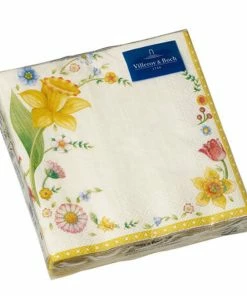 Bestes Angebot 🥰 Villeroy & Boch Villeroy & Boch Cocktail Serviette Osterblüten 25x25 Cm Oster Accessoires 🤩