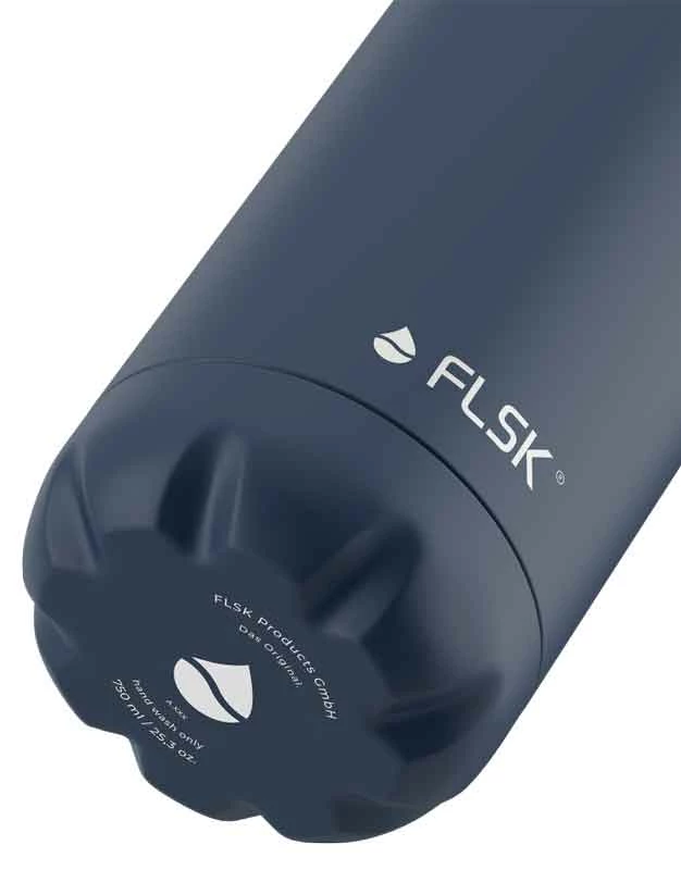 Billig 🧨 FLSK Isolierflasche 750 Ml Dunkelblau Gen.2 🎁 - Image 3