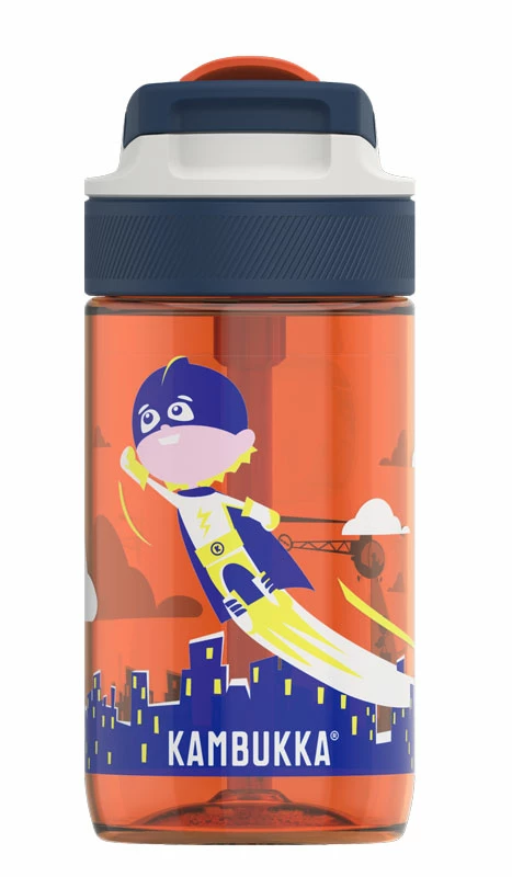 Blitzangebot 🔔 Kambukka Trinkflasche 400 Ml Lagoon Flying Superboy ✔️