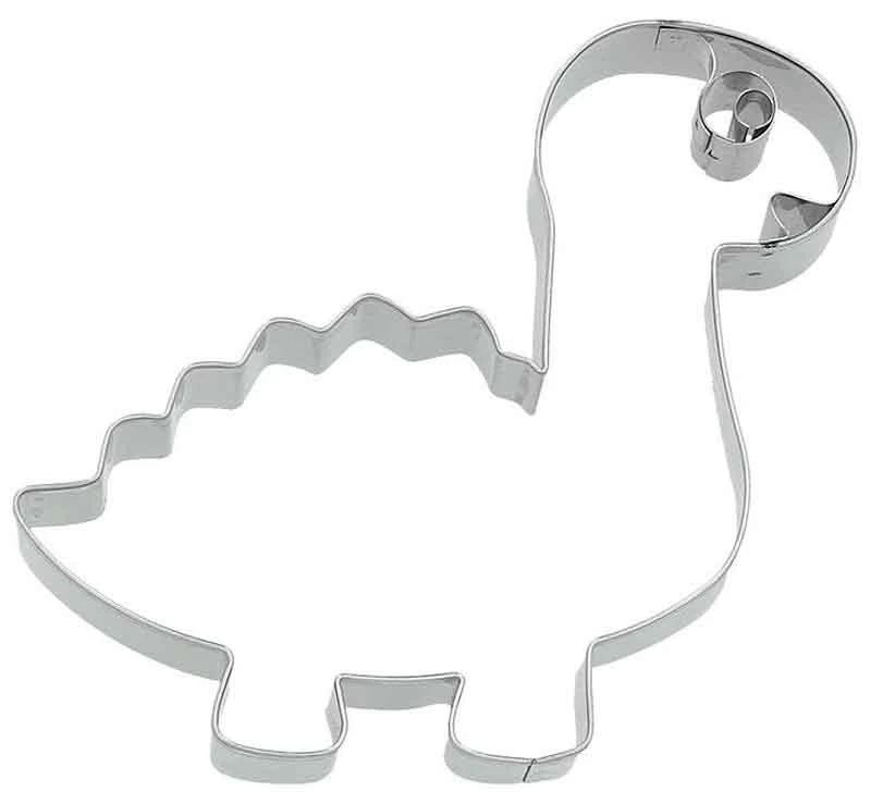 Bestes Angebot ❤️ RBV Birkmann Birkmann Ausstechform Dinosaurier Diplodocus Edelstahl Mit Innenprägung 10 Cm 🎉