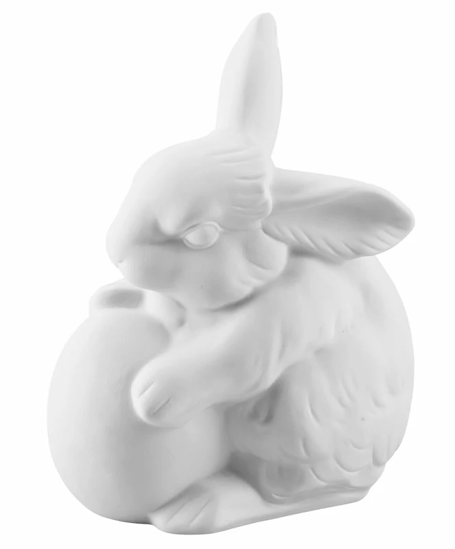 Aktion 🌟 Hutschenreuther Hase Mit Ei 10 Cm 😉