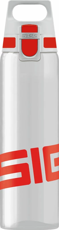 Neu ✔️ Sigg Trinkflasche Total Clear One Red 0,75 L 🥰