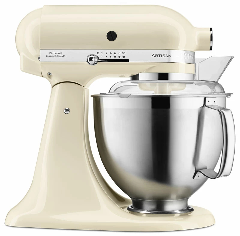Großhandel 🤩 KitchenAid Artisan Küchenmaschine Crème 4,8 L 5KSM185PSEAC ⭐