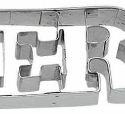 Budget 🎁 RBV Birkmann Birkmann Ausstechform Merci Edelstahl Mit Innenprägung 15 Cm 🌟