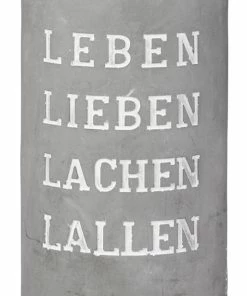 Billig 🥰 Räder P.e.t. Vino Beton Weinkühler Leben Lieben H 14 Cm,21 Cm Hoch 🥰