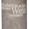 Am billigsten ❤️ Räder P.e.t. Vino Beton Weinkühler Das Leben Ist Zu Kurz.ca 21. Cm ✨