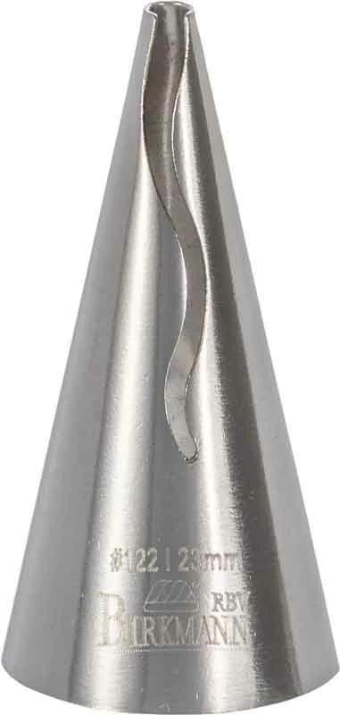 Aktion ⌛ RBV Birkmann Birkmann Rüschentülle 3 Geschwungen #122 23mm Edelstahl 😀