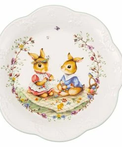 Neu 🎁 Villeroy & Boch Villeroy & Boch Spring Fantasy Schale Mittel Picknick 25x25x4 Cm 😀