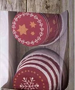 Bestes Angebot ✨ RBV Birkmann Birkmann Crinklecups Little 🎁 Christmas Rot Ø 7 Cm 24 Stk. 😉